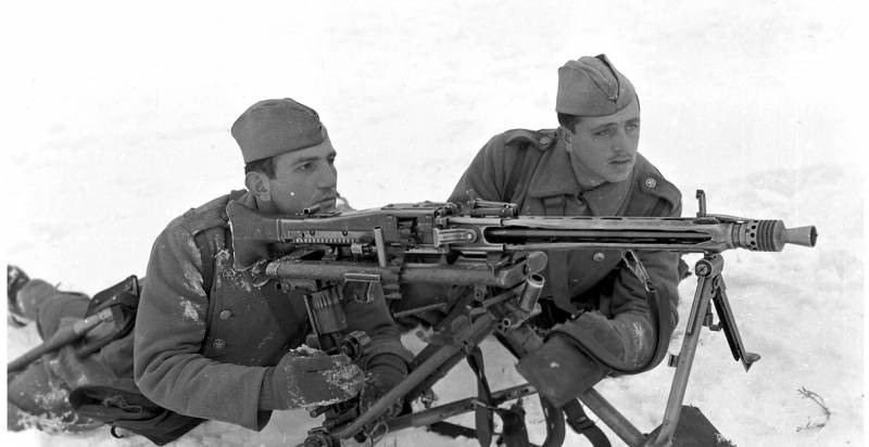 Служба и боевое применение трофейных немецких пулемётов после окончания Второй мировой войны оружие