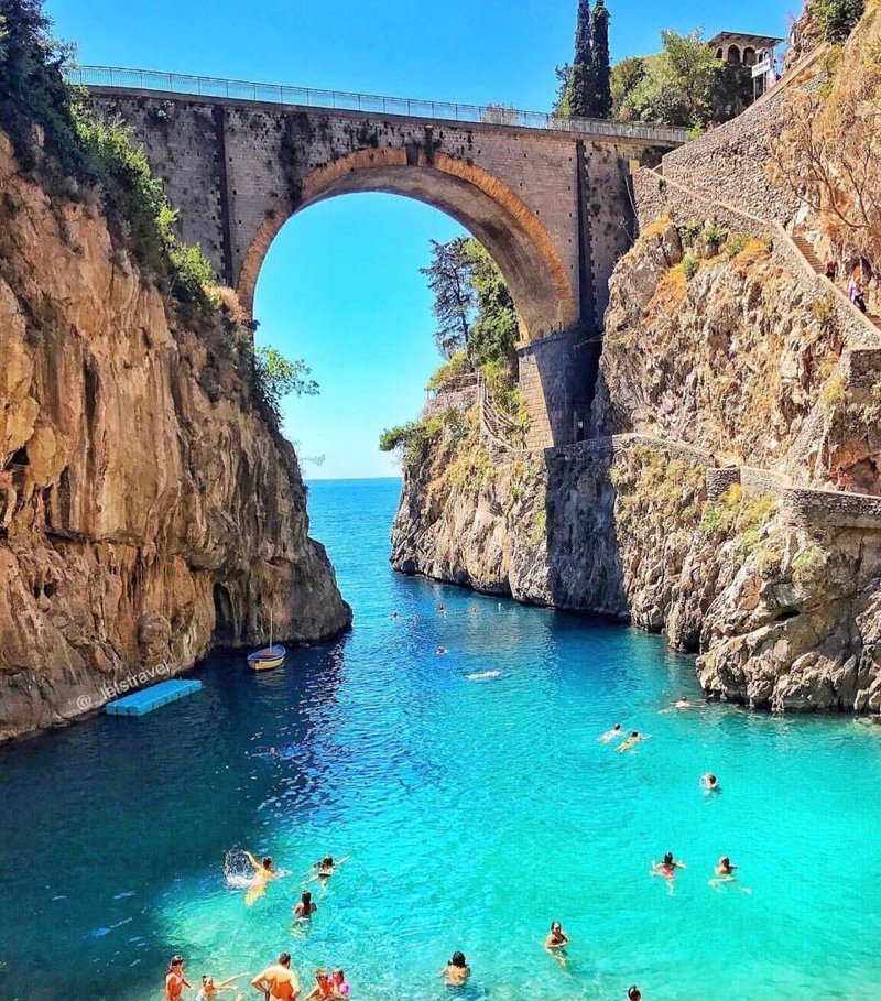 Fiordo di Furore, Italy Fiordo di Furore, Italy красивые места, мир, планета, природа, путешествия