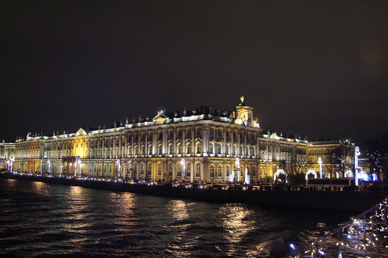 Пассаж ночной Санкт-Петербург