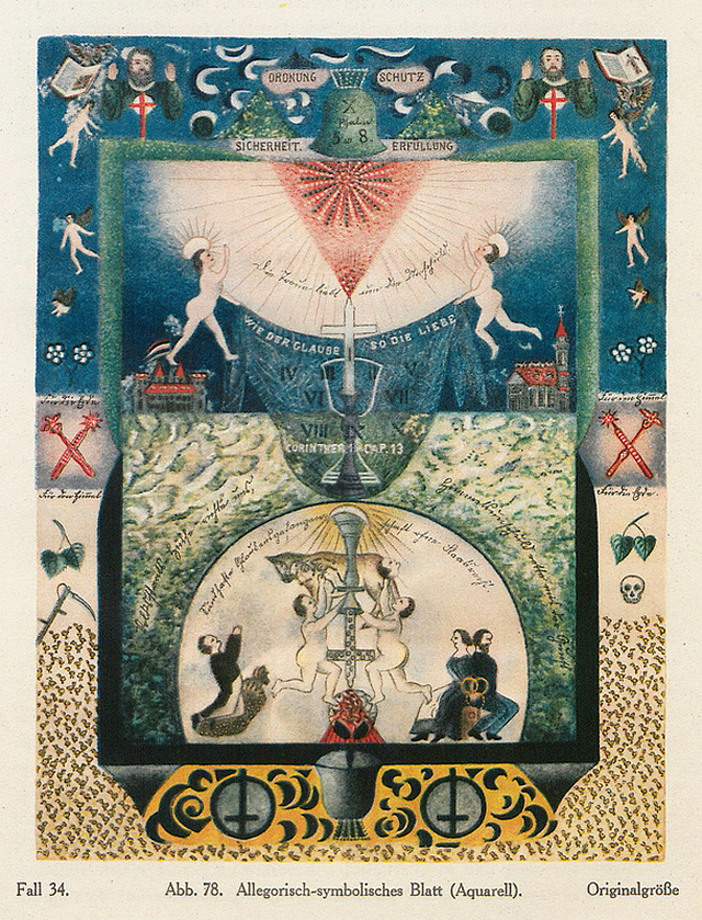 Коллекция Ханса Принцхорна: художественное творчество душевнобольных 