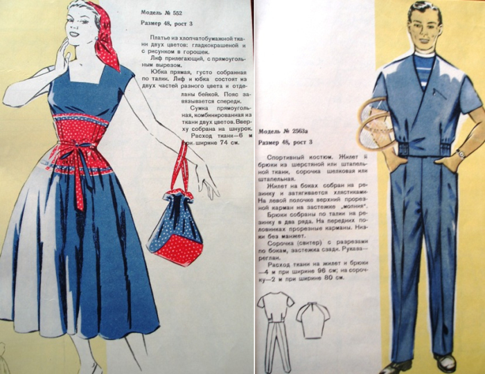 Мода для «работниц и крестьянок»: Что предлагали женщинам советские журналы мода,мода и красота,модные журналы,СССР