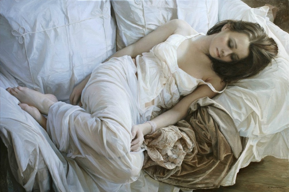 Как же чувственно и нежно — спящие красавицы Сергея Маршенникова