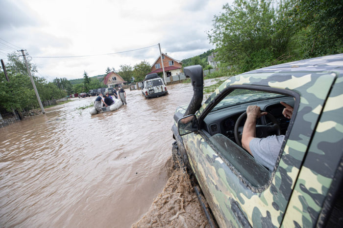 Наводнение в Ивано-Франковске