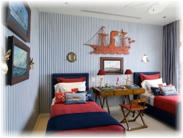 На палубе! Морской интерьер этим летом интерьер и дизайн,морской интерьер