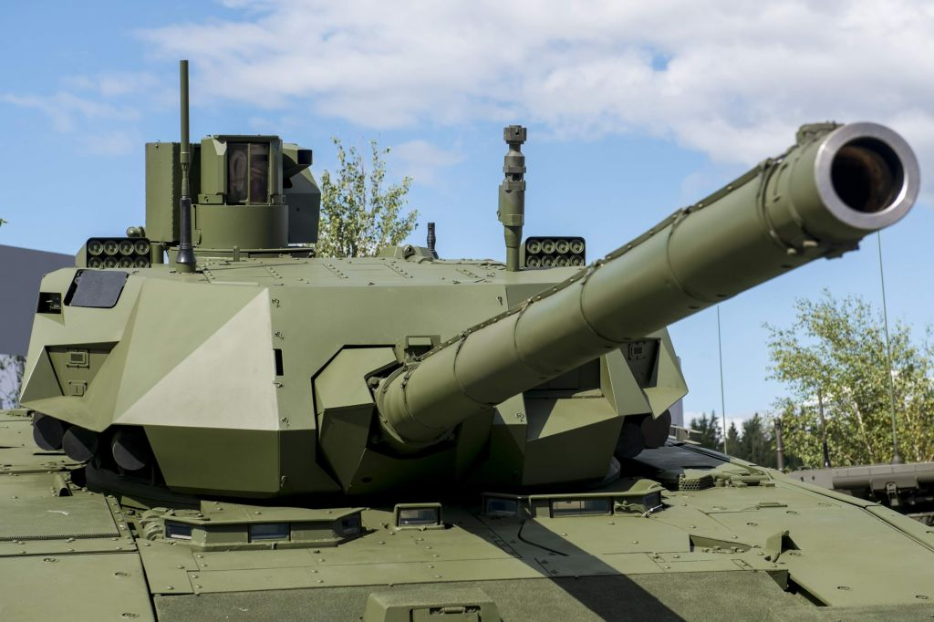 Башня и орудие танка Т-14 "Армата". Фото из открытых источников.