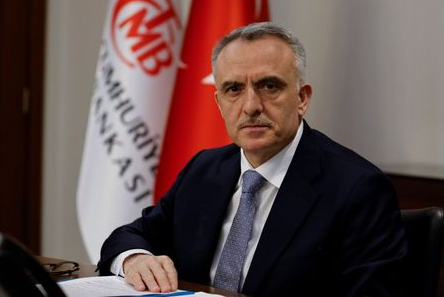 Turkey's Central Bank Governor Naci Agbal poses during an interview with Reuters in his office in Istanbul, Turkey, February 4, 2021. Picture taken February 4, 2021. REUTERS/Umit Bektas