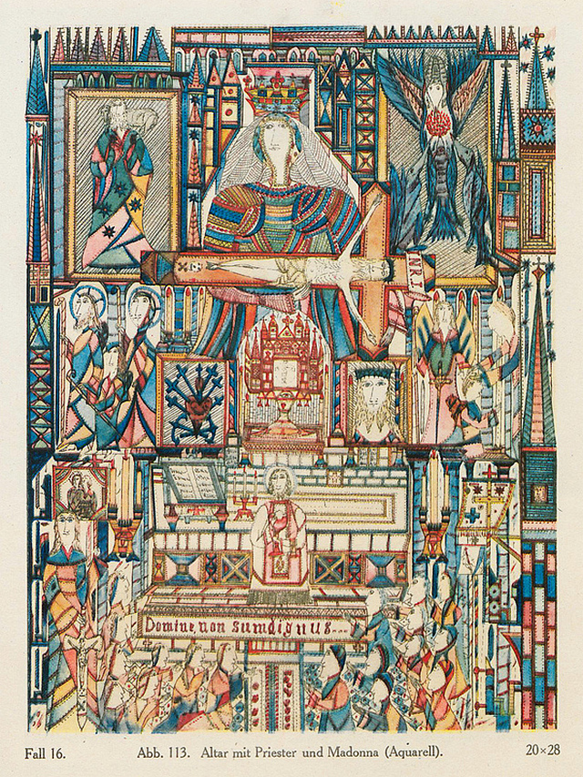 Коллекция Ханса Принцхорна: художественное творчество душевнобольных 