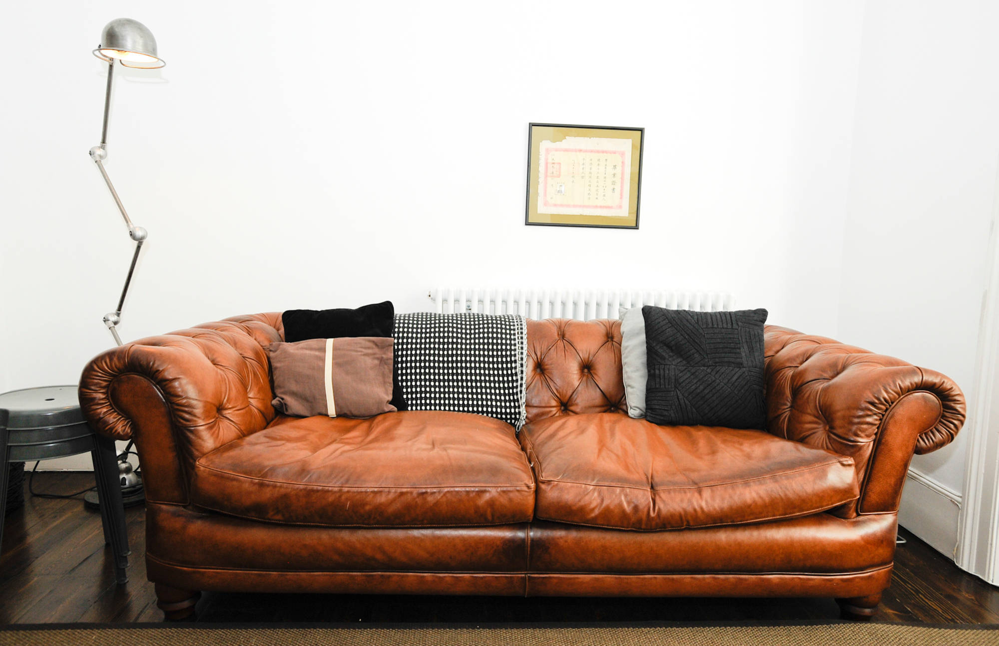 Липкий тип: Вся правда о кожаных диванах идеи для дома,интерьер и дизайн,мебель