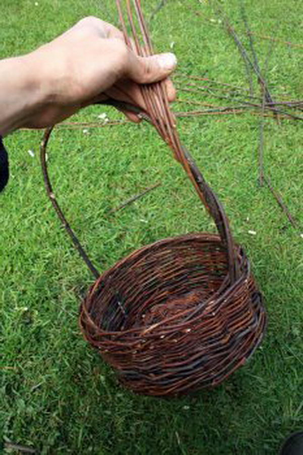Плетение корзинки из ивовых прутьев своими руками самоделкин