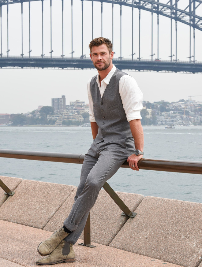 Крис Хемсворт и Робби Уильямс доказывают, что мужская мода — это не скучно 