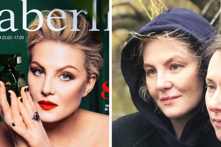 Как выглядят звезды за 45 без фотошопа 