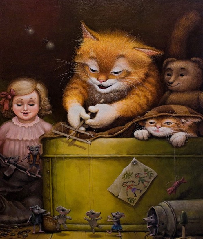 Добрые котосказки художника Александра Маскаева Добрые котосказки художника Александра Маскаева отдых