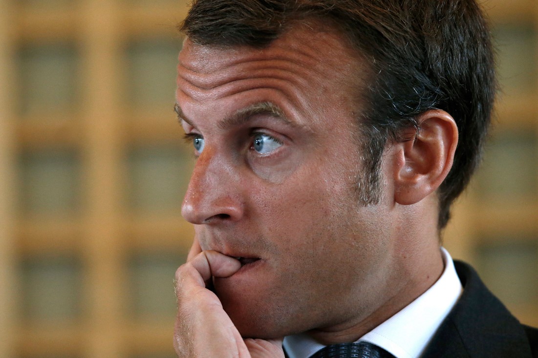 Макрон продемонстрировал свою политическую импотенцию