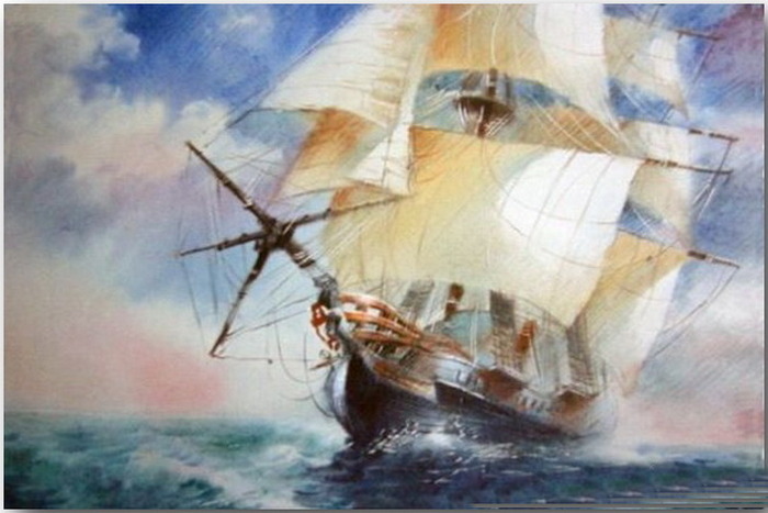 «Капризные» акварели с вихрем эмоций, на которых становятся добрыми даже корабли и кошки «Капризные» акварели с вихрем эмоций, на которых становятся добрыми даже корабли и кошки