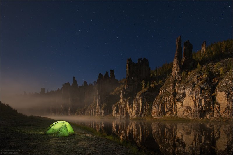 Якутия - Замки реки Синей путешествия, факты, фото