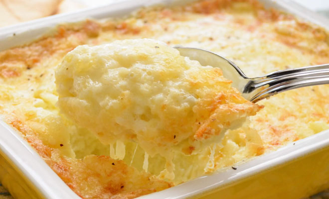 Здесь в основе картошка, но отоварься невозможно, настолько вкусно