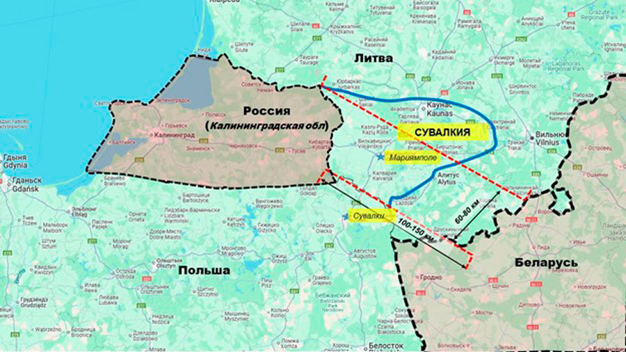 Даже если НАТО не сможет помешать России пробить Сувалкский коридор, Альянс найдёт способ отомстить...