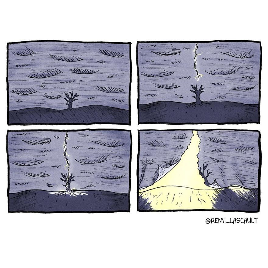 10+ дурацких комиксов для людей, у которых очень чёрное чувство юмора 10+ дурацких комиксов для людей, у которых очень чёрное чувство юмора