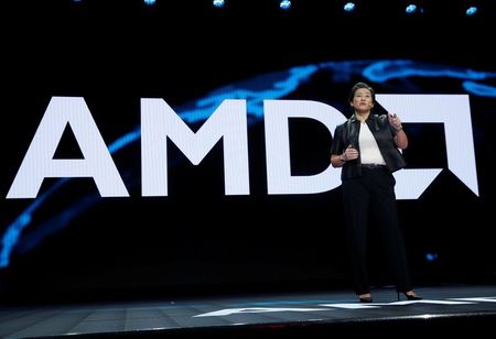 Lisa Su, president and CEO of AMD, gives a keynote address during the 2019 CES in Las Vegas, Nevada, U.S., January 9, 2019. REUTERS/Steve Marcus