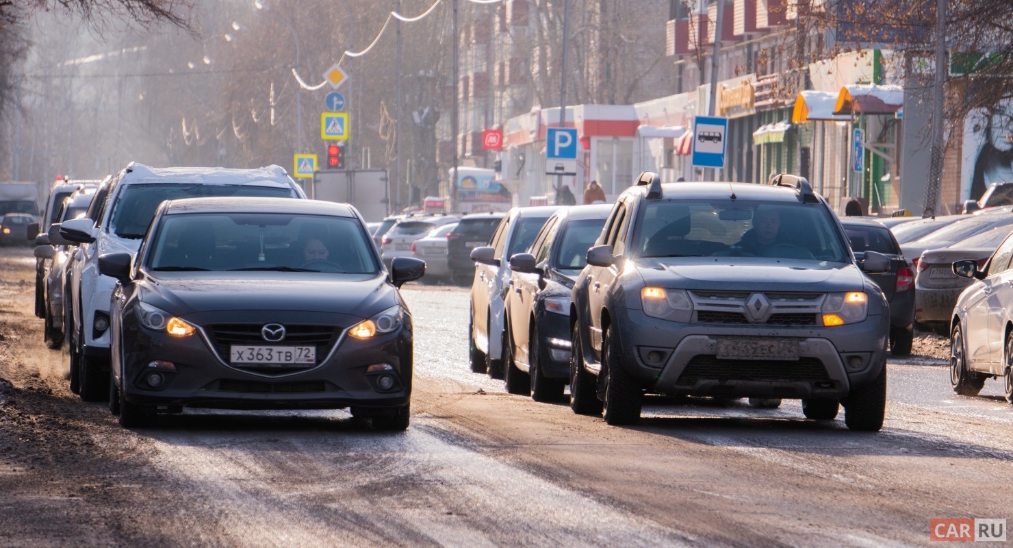 Зимний скоростной режим введен на трассах М-11 и М-4 Автомобили