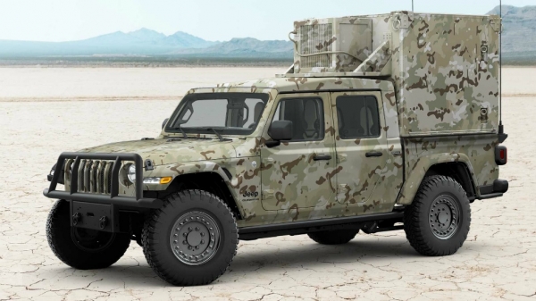 Создатели «Хаммера» превратили Jeep Gladiator в армейский вездеход авто,автомобили,автомобиль,автоновости,автосалон,машины,ремонт,тюнинг