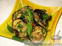 Фото к рецепту: Маринованные жареные баклажаны