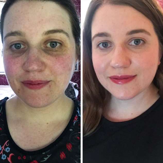 15+ девушек до и после нанесения естественного макияжа
