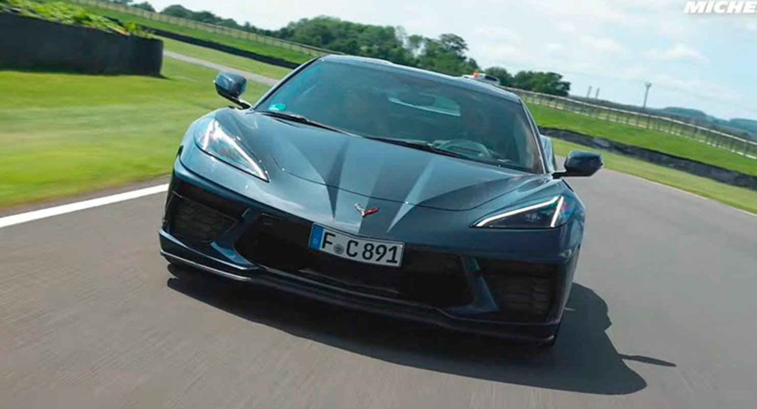 Chevrolet Corvette C8 для рынка Европы представили в Гудвуде