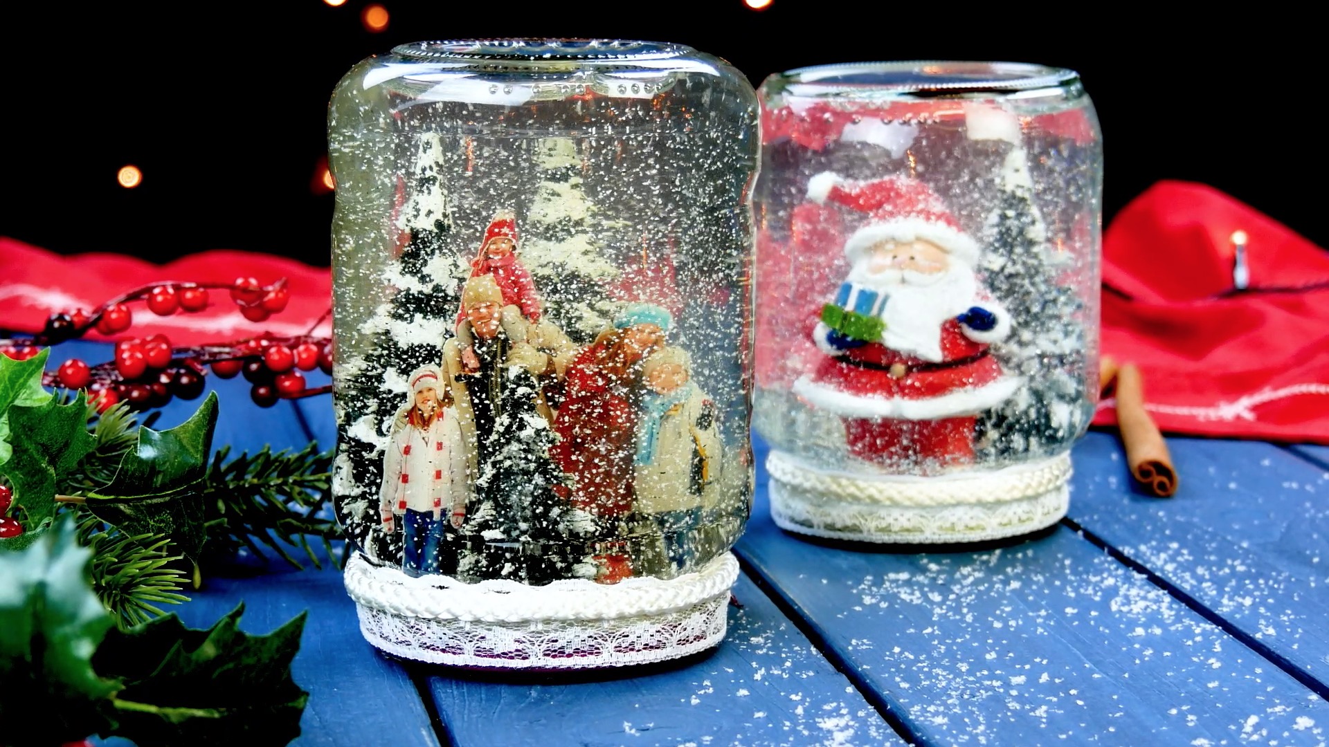 Стеклянный шар со снегом своими руками: очаровательный подарок к празднику