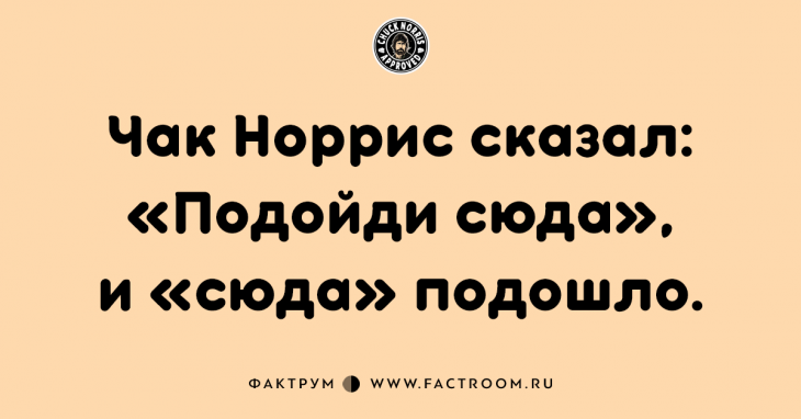 15 фактов о Чаке Норрисе, которые заставят вас поперхнуться!