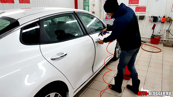 1. Последняя промывка кузова