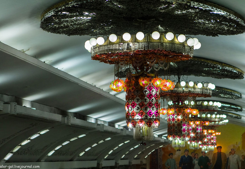 Метро Северной Кореи метро,Северная Корея