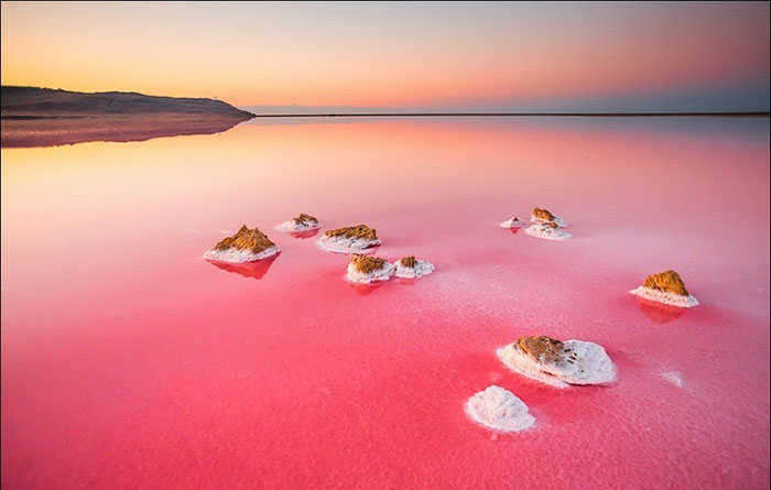 Великолепие крымского «гнилого моря» 25 фотографий озера Сиваш интересное