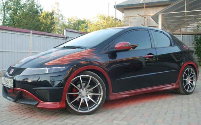 обвес honda civic 5d