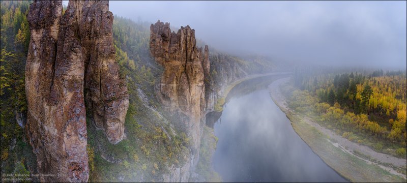 Якутия - Замки реки Синей путешествия, факты, фото