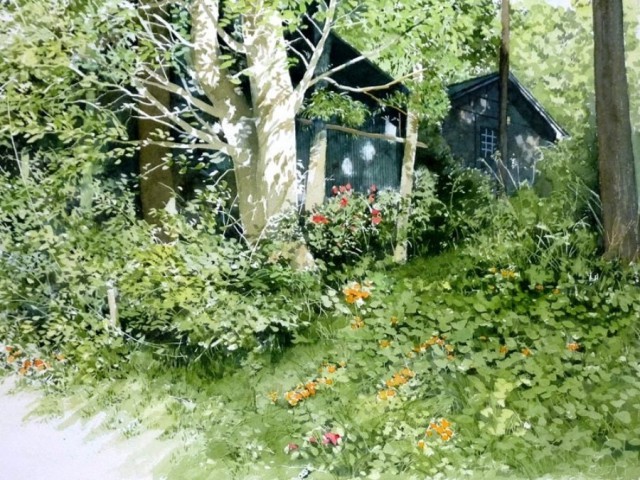 Картины, залитые теплом и светом. Художник Абе Тошиюки