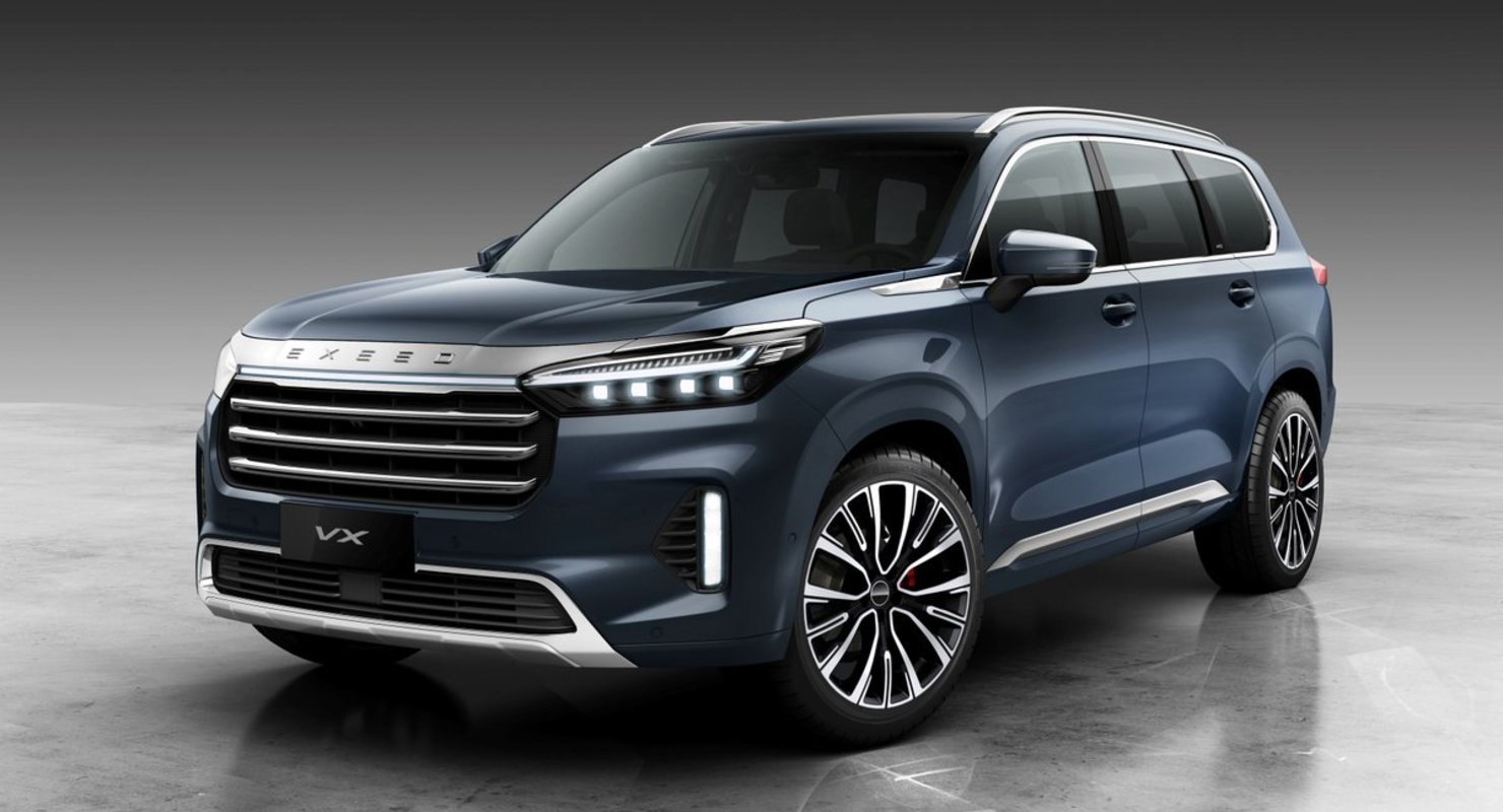 Новый Exeed VX в Москве — свежие снимки