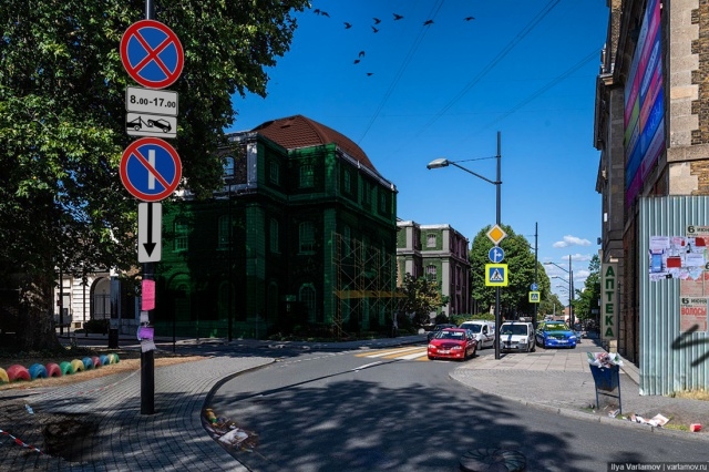 Как бы выглядели города европейских стран, если бы они находись в России 