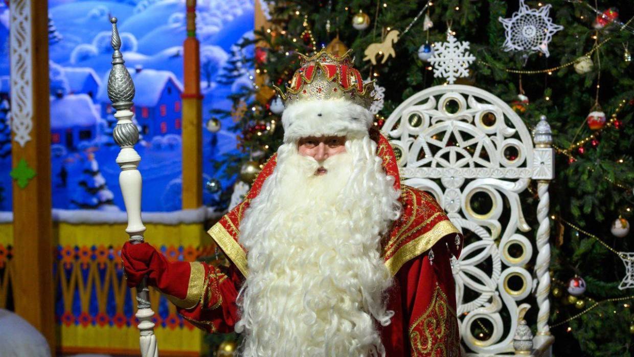 Московский Дед Мороз поддерживает свое здоровье при помощи натуральных продуктов и доброты