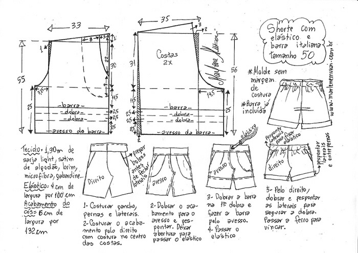 Выкройки широких шортов к жакету Выкройки широких шортов к жакету выкройка шортов,сделай сам,шитьё и крой