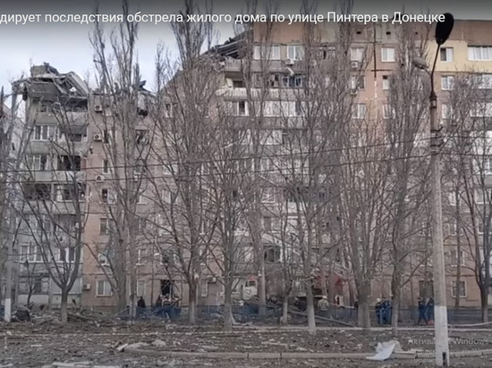 Полуторагодовалого малыша достали из завалов дома в Донецке