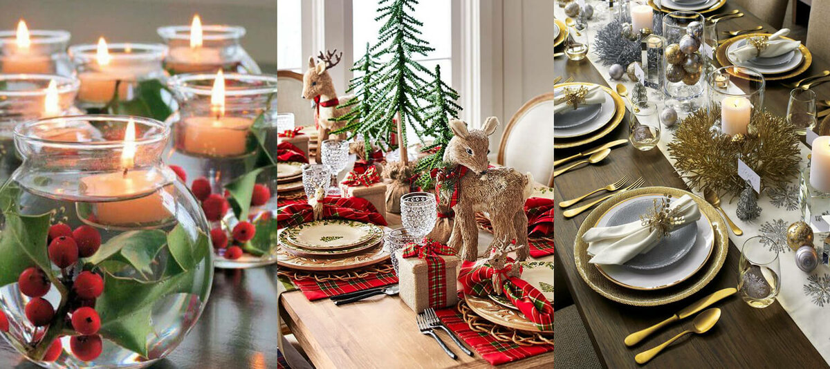 Сервировка новогоднего стола можно, стола, новогоднего, сервировки, Новый, нужно, украшения, будут, декор, выбрать, декора, лучше, подойдут, предметы, купить, между, оттенков, гирлянды, белые, время