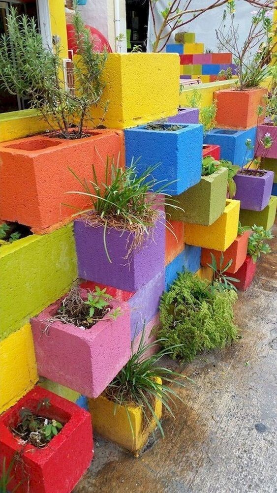 15 необычных идей того, как использовать бетонные блоки для дома и дачи,идеи и вдохновение