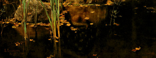 Девочка с персиками. Первая версия 