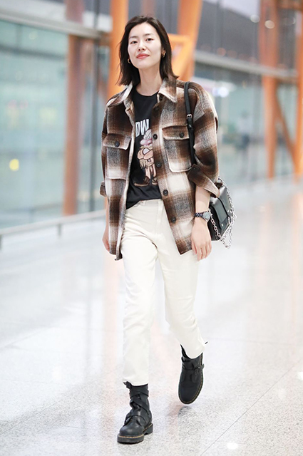 7 идей, как носить фланель осенью Новости моды