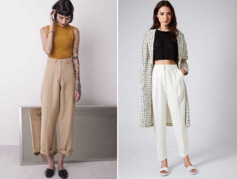 Подбираем широкие брюки Подбираем широкие брюки