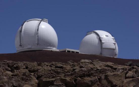 Телескопы обсерватории Кека.