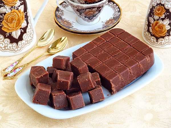 Ингредиенты для шоколадного фаджа