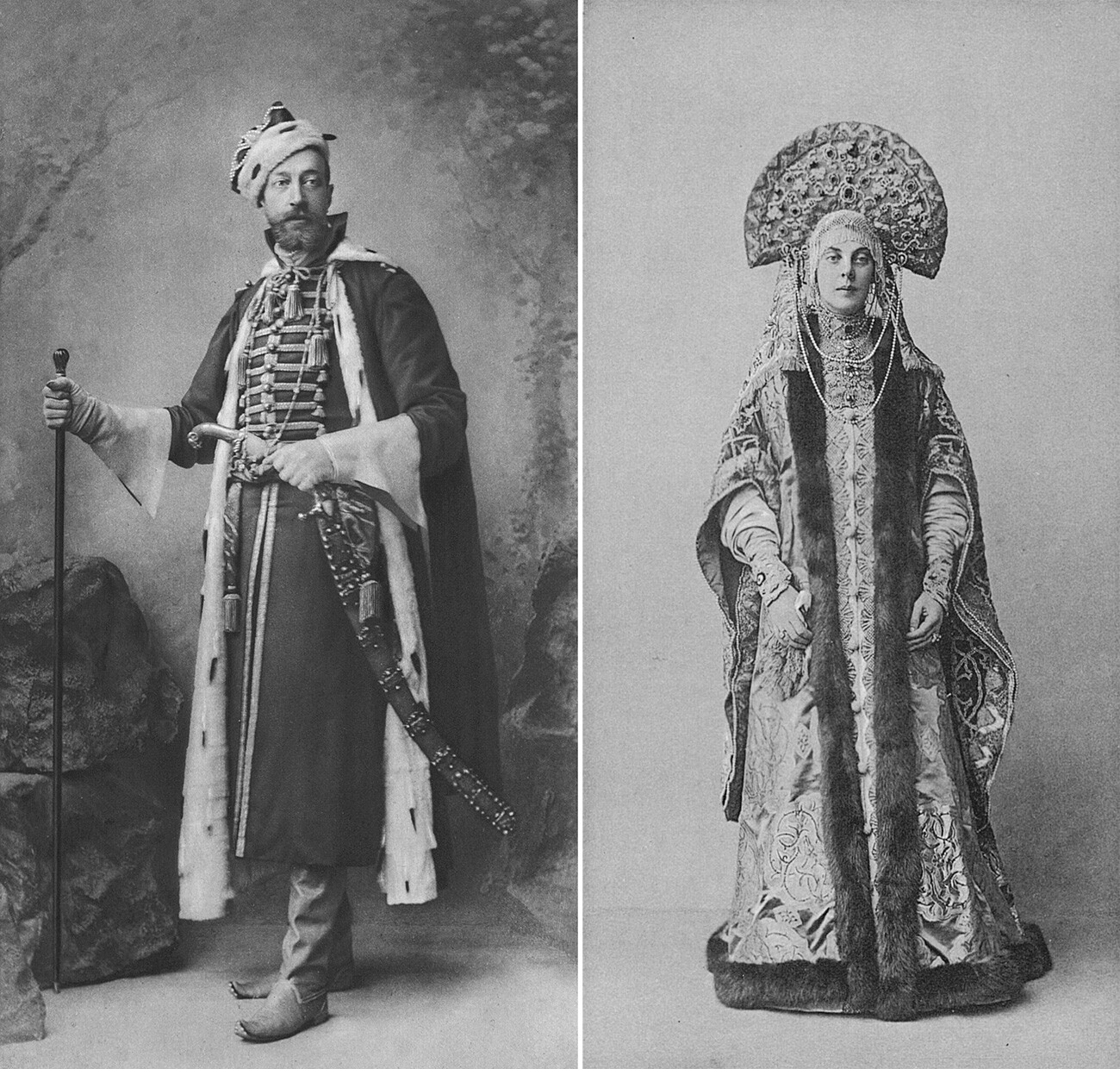 Великий князь Константин Константинович и княгиня Ольга Орлова