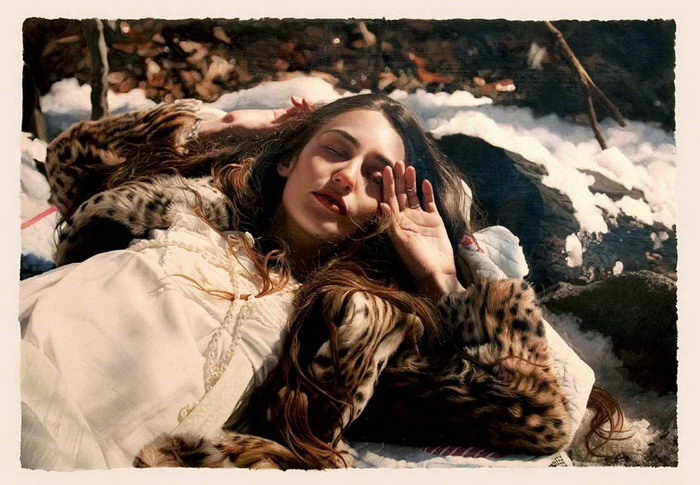 Гиперреалистичные картины Yigal Ozeri Гиперреалистичные картины Yigal Ozeri
